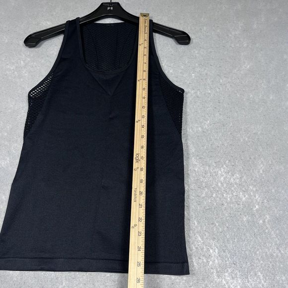 Fabletics Tank Top Womens Size Small Black Seamless Athletic Racerback - Picture 8 of 9